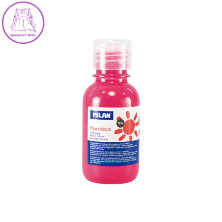 Barva temperová 125ml Fluo - ružová