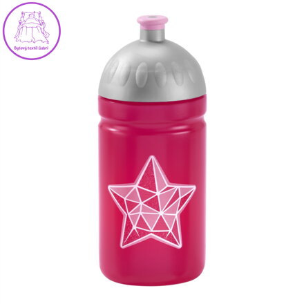 Láhev na pití Step by Step 0,5 l,Star Stella , růžová