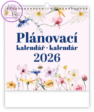 Nástěnný kalendář 2026 Plánovací kalendář Nástěnný kalendář 2026 Plánovací kalendář