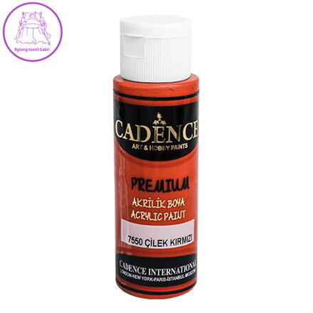 Akrylová farba CADENCE Premium, červená, 70 ml