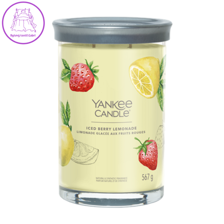 Svíčka Yankee Candle - ICED BERRY LEMONADE, velká