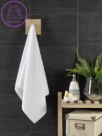 Hotelový ručník 50x100cm froté 550g bílý