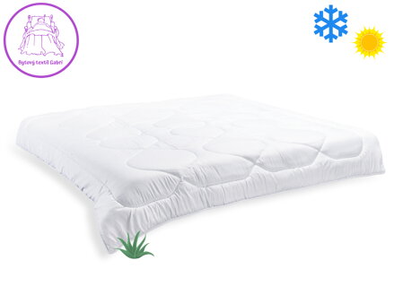 Francouzská přikrývka Aloe Vera celoroční 200x200cm 1200g