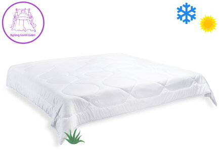 Francouzská přikrývka Aloe Vera celoroční 240x200cm 1440g