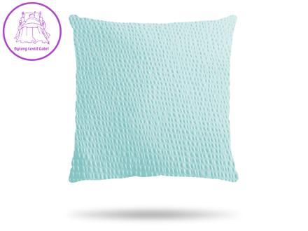 Krepový povlak na polštář mint