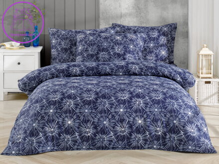 Saténový povlak na polštář 30x40cm Mirabel blue