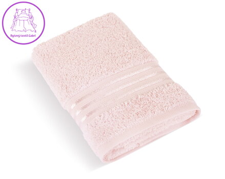 Froté ručník Linie 50x100cm 500g světle růžová