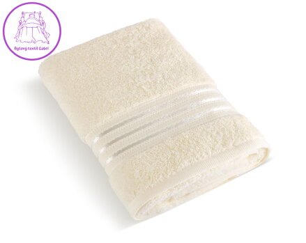 Froté ručník Linie 50x100cm 500g vanilková