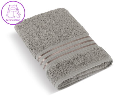 Froté ručník Linie 50x100cm 500g tmavě šedá