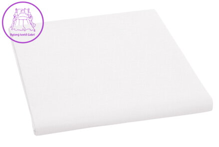 Prostěradlo bavlněné do sauny 150x180 cm bílé