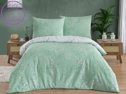 Krepový povlak na polštář Aspen tree