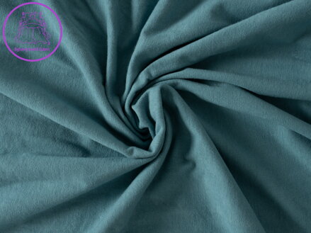 Jersey prostěradlo EXCLUSIVE petrolové