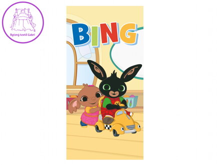 Osuška Králíček Bing Playroom 02 70x140 cm