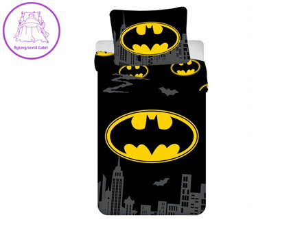 Povlečení Batman The Emblem 140x200, 70x90 cm