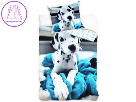 Povlečení fototisk Pes Dalmatin 140x200, 70x90 cm