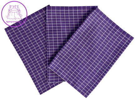 Svitap Utěrka Extra savá 50x70 cm Drobná kostka fialovo/bílá 3 ks Svitap Utěrka Extra savá 50x70 cm Drobná kostka fialovo/bílá 3 ks