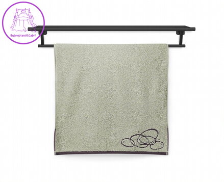 Veba Osuška Nora elipsy 70x140 cm světle zelená