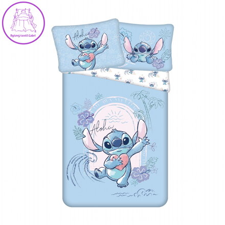 Jerry Fabrics Povlečení Lilo a Stitch Wave 140x200, 70x90 cm