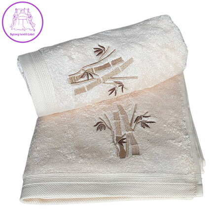 Praktik Ručník bambusový BOSTON New 50x100 cm smetanový Praktik Ručník bambusový BOSTON New 50x100 cm smetanový