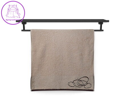 Veba Osuška Nora elipsy 70x140 cm nugát