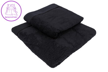 Svitap Osuška Star 70x140 cm černá Svitap Osuška Star 70x140 cm černá
