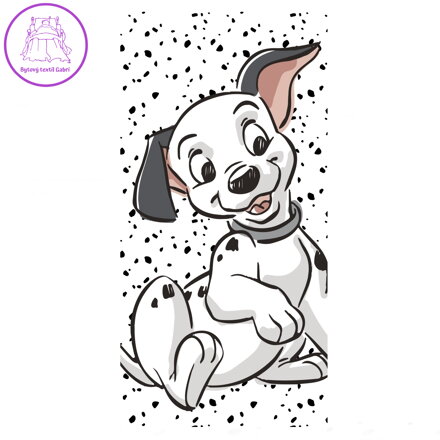 Jerry Fabrics Osuška 101 Dalmatinů Lucky 70x140 cm