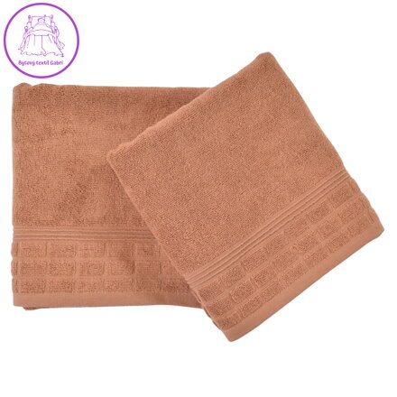 Praktik Ručník RINGO 50x100 cm oříškový Praktik Ručník RINGO 50x100 cm oříškový