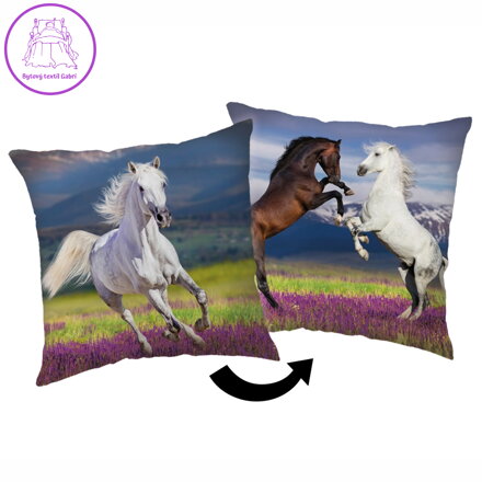 Jerry Fabrics Polštářek Kůň 02 40x40 cm