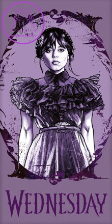 Jerry Fabrics Osuška Wednesday Purple 70x140 cm