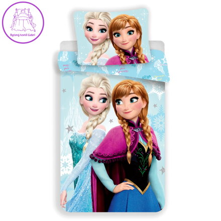 Jerry Fabrics Povlečení Frozen light blue 03 140x200, 70x90 cm