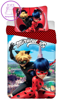 Jerry Fabrics Povlečení Miraculous 015 140x200, 70x90 cm