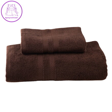 PEMITEX Osuška LINDA tmavě hnědá 70x140 cm PEMITEX Osuška LINDA tmavě hnědá 70x140 cm