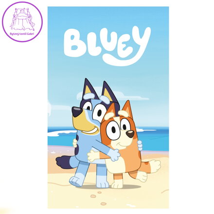 Jerry Fabrics Dětská fleecová deka Bluey 100x150 cm