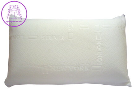 Ivorimatex Cestovní polštář z paměťové pěny 49x30x12 cm Ivorimatex Cestovní polštář z paměťové pěny 49x30x12 cm