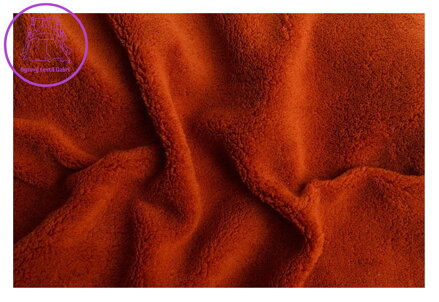 Svitap Prostěradlo mikroflanel terakota 180x200x20 cm