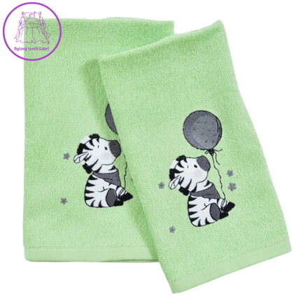 Praktik Dětský ručník LILI 30x50 cm zelený