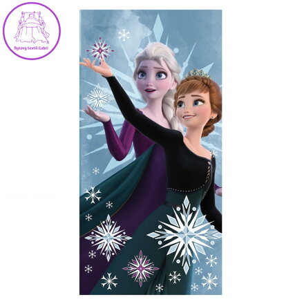 Jerry Fabrics Osuška Frozen 2 Snowflake 03 70x140 cm