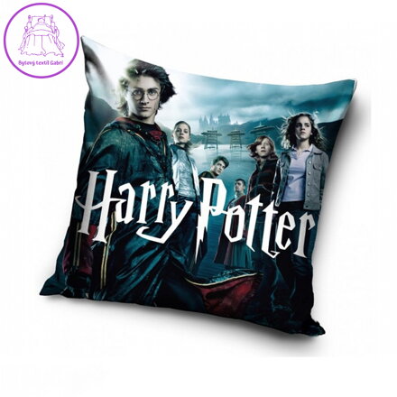 Carbotex Povlak na polštářek Harry Potter a Čarodějovi učni 40x40 cm