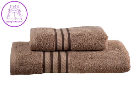 PEMITEX Osuška RELAX 70x140 cm světle hnědá PEMITEX Osuška RELAX 70x140 cm světle hnědá