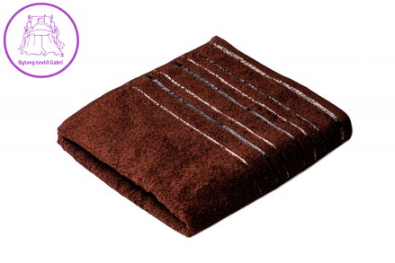 Praktik Osuška Zara 70x140 cm tmavě hnědá Praktik Osuška Zara 70x140 cm tmavě hnědá