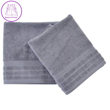 Praktik Ručník RINGO 50x100 cm šedý Praktik Ručník RINGO 50x100 cm šedý