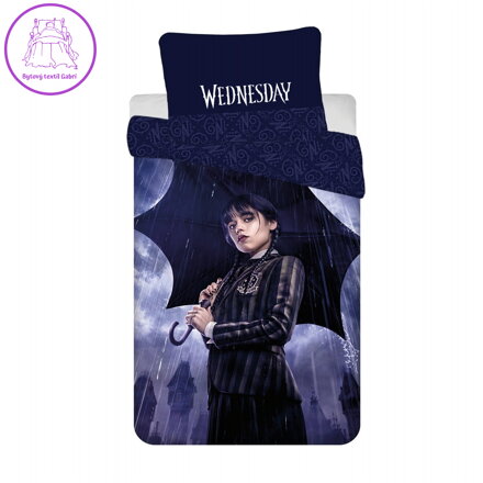 Jerry Fabrics Povlečení bavlna Wednesday Rain 140x200, 70x90 cm