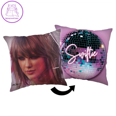 Jerry Fabrics Polštářek Swiftie 40x40 cm Jerry Fabrics Polštářek Swiftie 40x40 cm