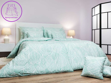 Dadka Povlečení bavlna Max mentol 140x200, 70x90 cm