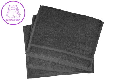 Profod Ručník Sofie tmavě šedá 30x50 cm