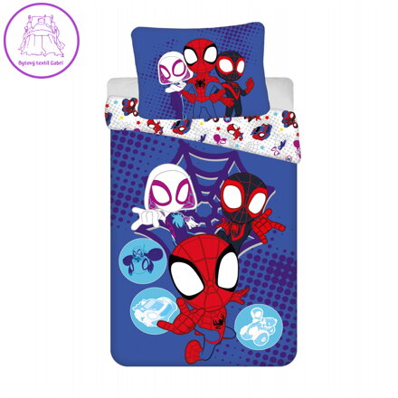 Jerry Fabrics Povlečení Spidey 140x200, 70x90 cm