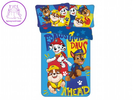 Povlečení do postýlky Paw Patrol 579 baby 100x135, 40x60 cm