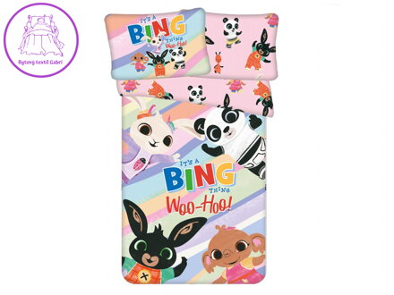 Povlečení do postýlky Králíček Bing It is a thing baby 100x135, 40x60 cm Povlečení do postýlky Králíček Bing It is a thing baby 100x135, 40x60 cm