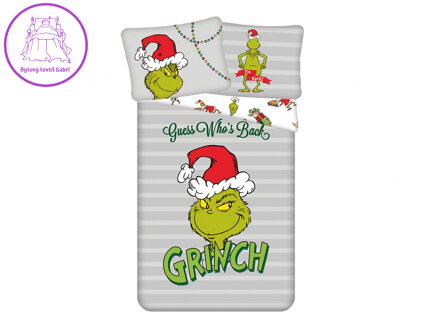 Povlečení Grinch Guess Who is back 140x200, 70x90 cm Povlečení Grinch Guess Who is back 140x200, 70x90 cm
