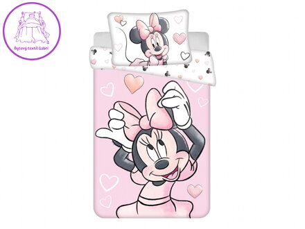 Povlečení do postýlky Minnie Blush Pink baby 100x135, 40x60 cm Povlečení do postýlky Minnie Blush Pink baby 100x135, 40x60 cm